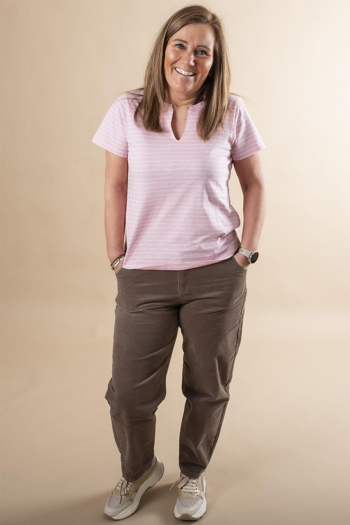 Gesinas T-Shirt - Cameo Pink Stripe