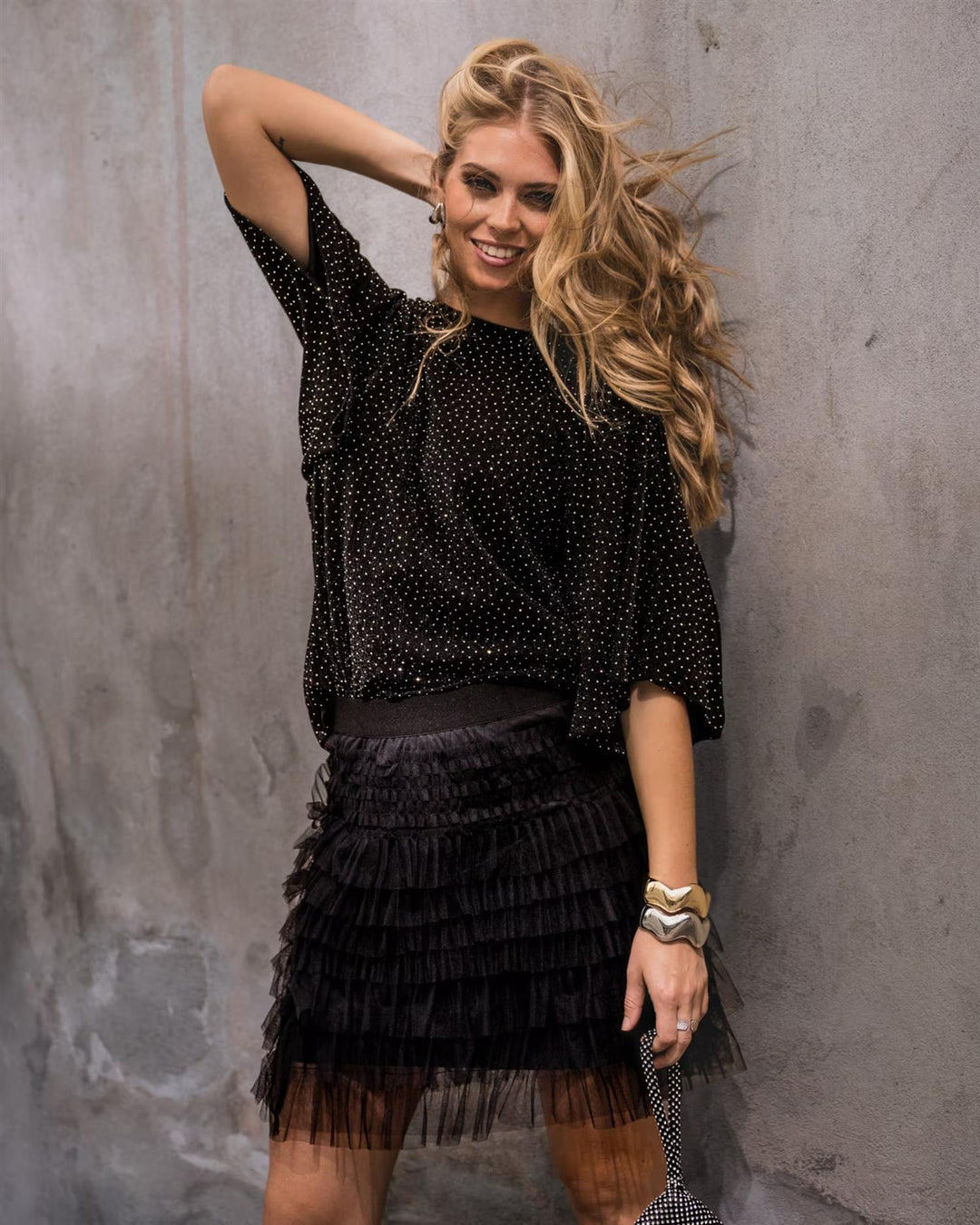Agnes Short Skirt - Black