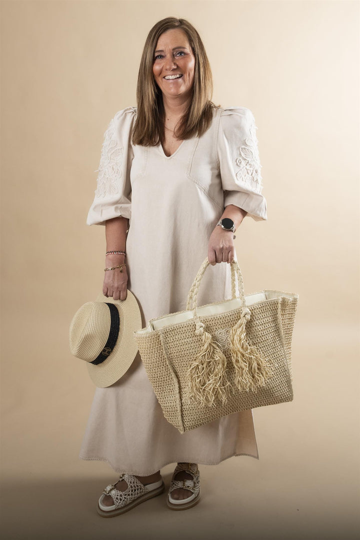 MelisseGO Dress - Creme Washed