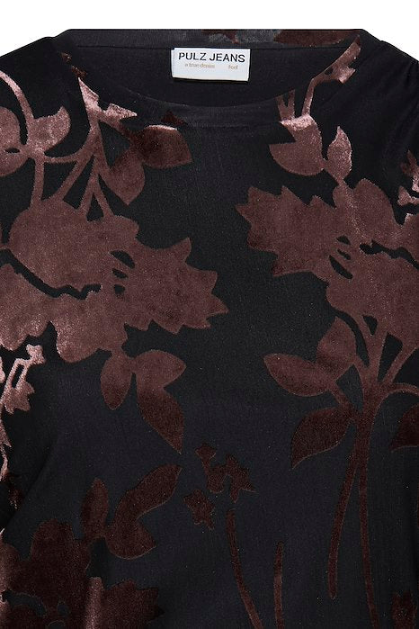 PZFELINA DRESS - Black Beauty
