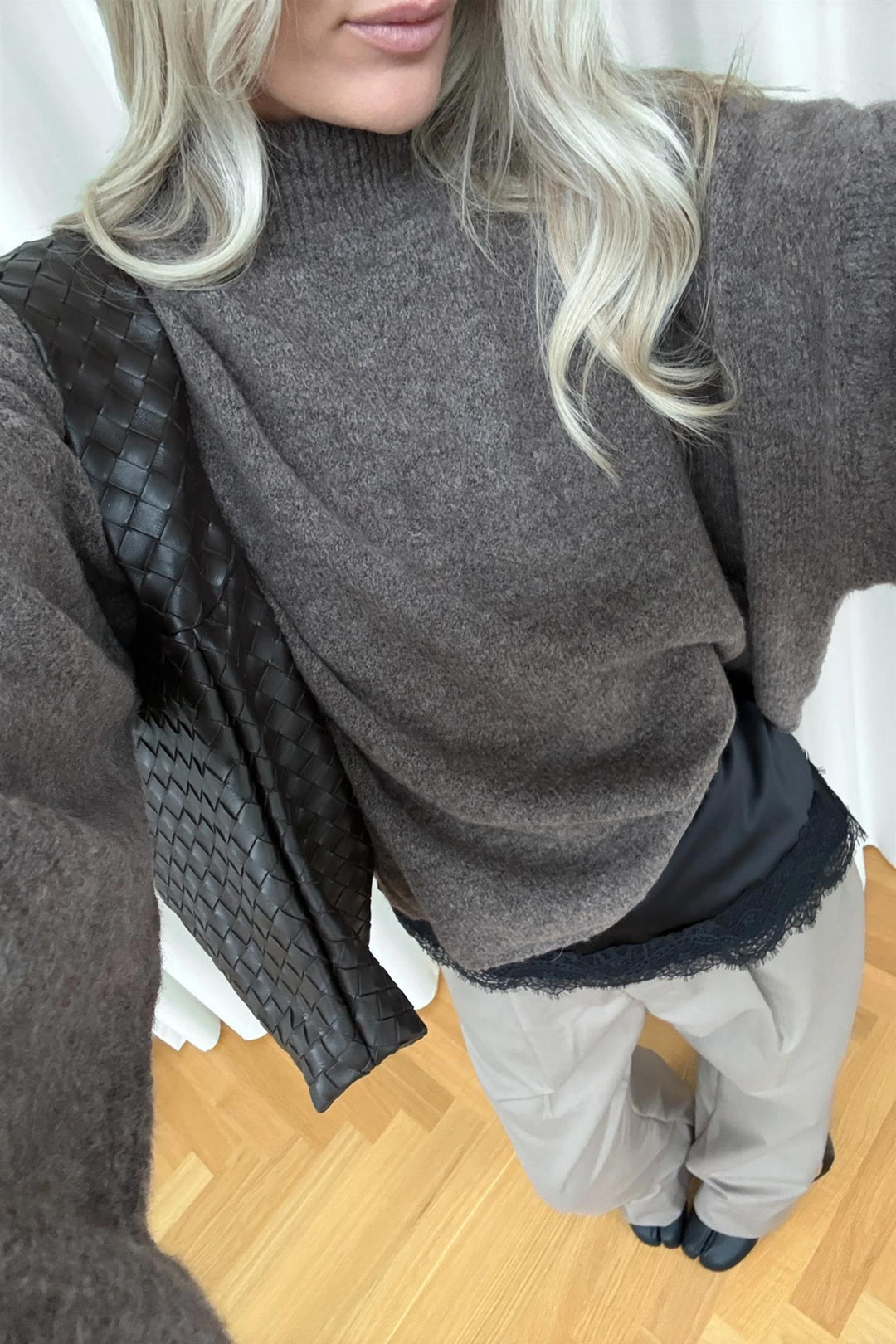 Lynzey Knit - Brown