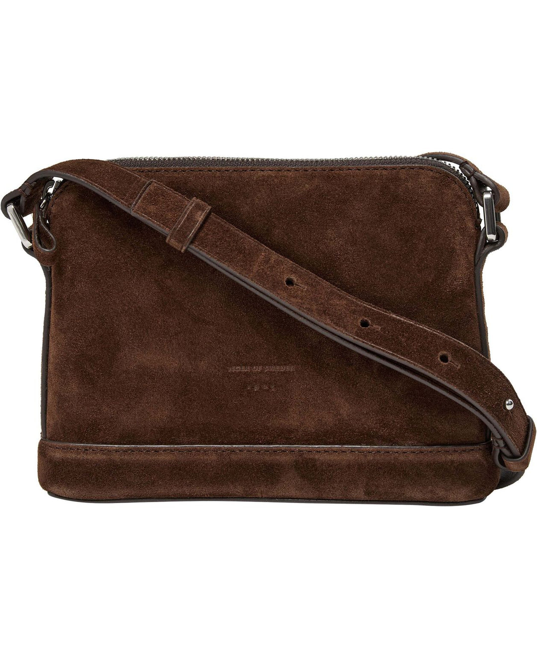 Diu Day Suede Bag  - Dark Brown