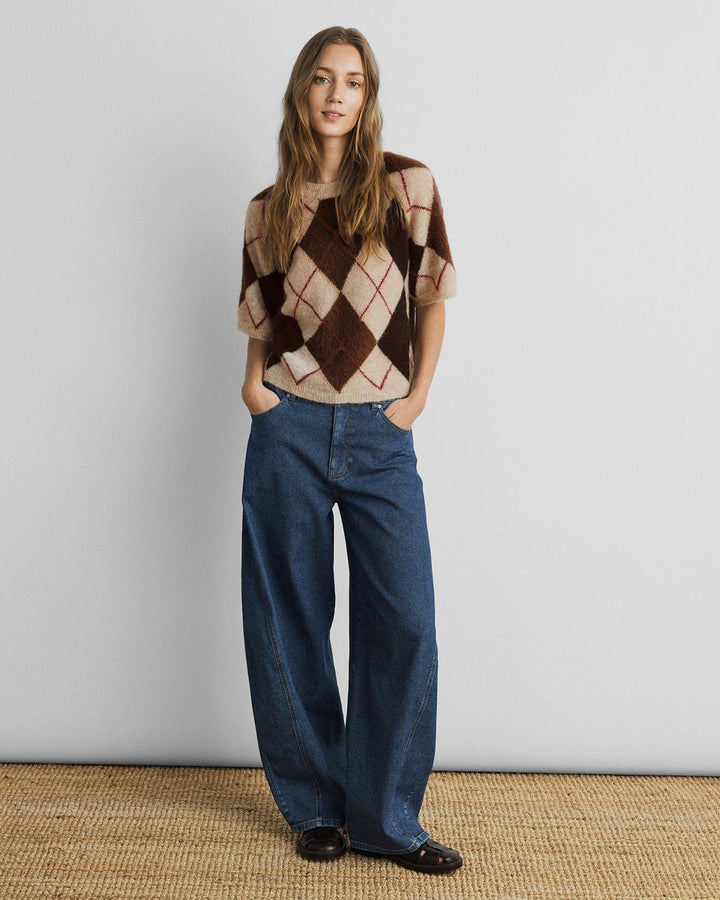 Adin Hope 2/4 Pullover - Beige mix