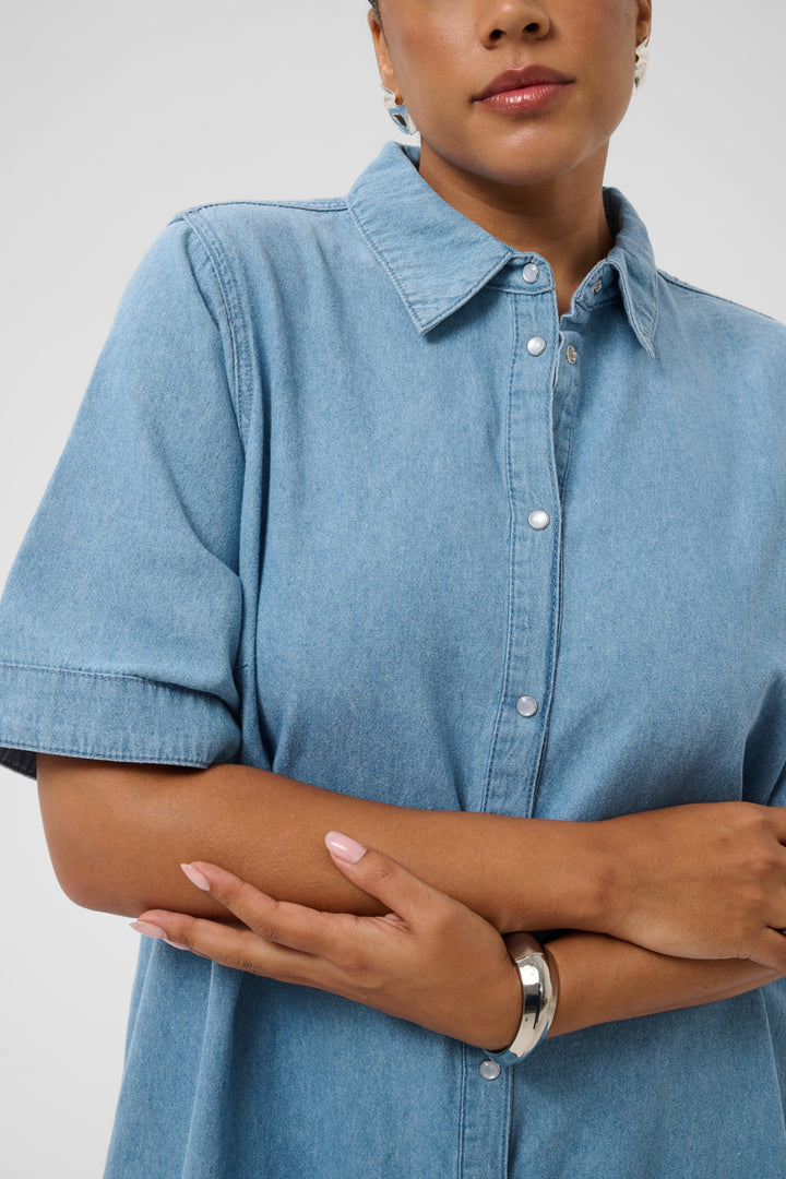 KCjada Dress - Medium Blue Chambray