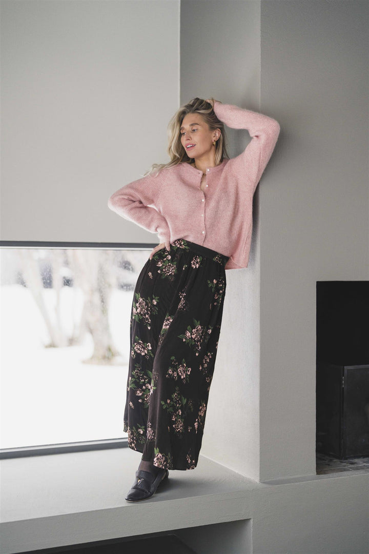 Amalie Cardigan - Misty Rose