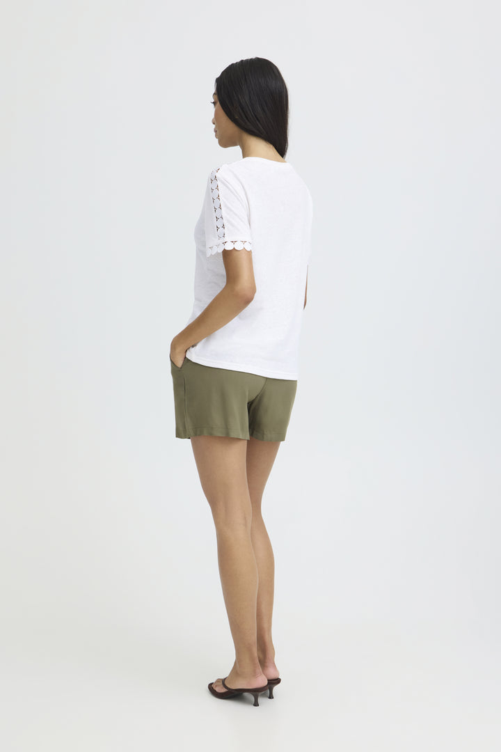 BYSOLTA T-SHIRT - Marshmallow