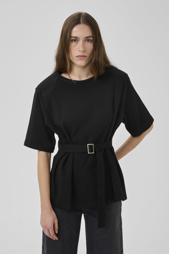 Apir Belt Tee - Black