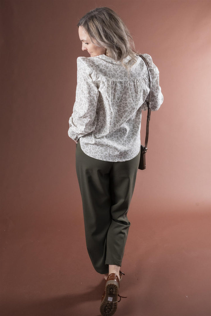 KAmerle 7/8 Pants Suiting - Forest Night