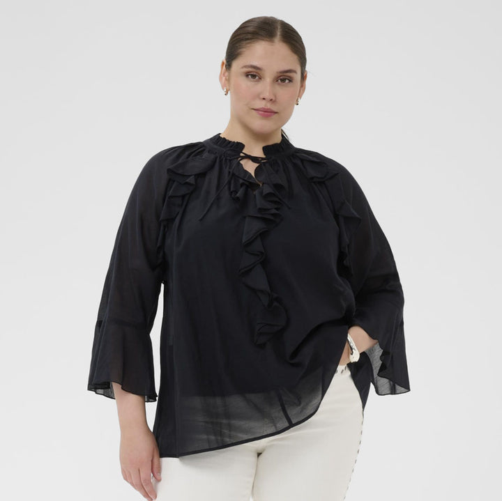 KCflori Blouse - Black