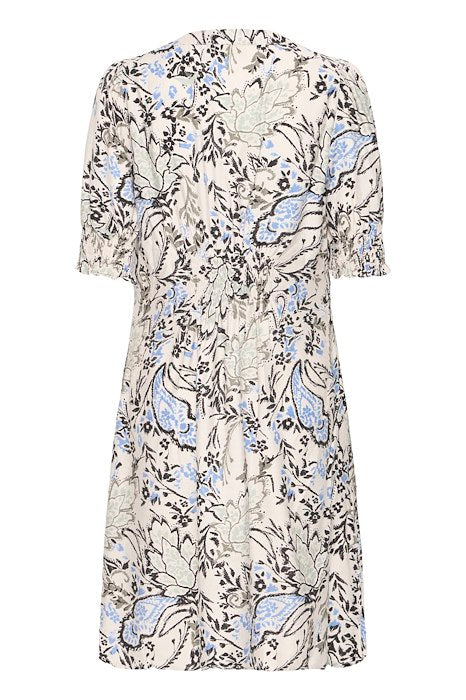 FRARIANA Dress 18 - FEMI BOUQUET GRAY MORN
