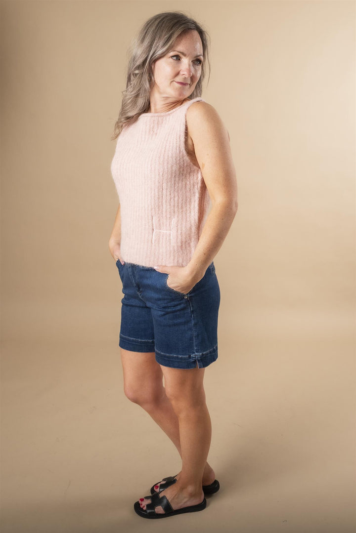 Adrienne Top - Rose Smoke