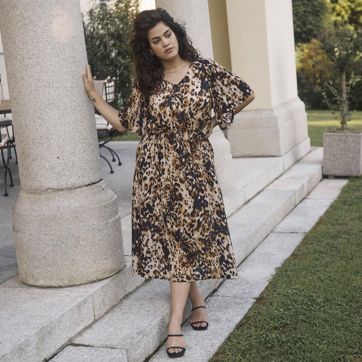 KCami Dress - Leopard Print