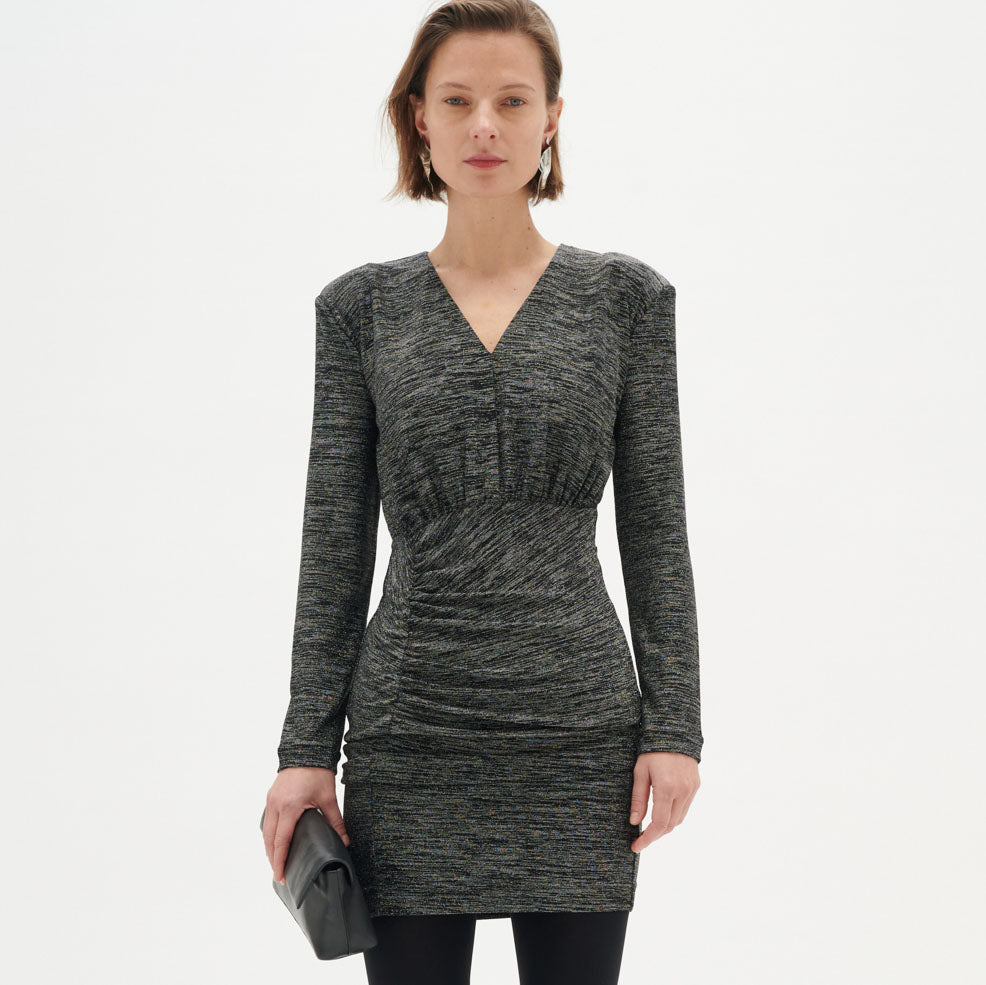 Jafar Dress - Silver Ombre