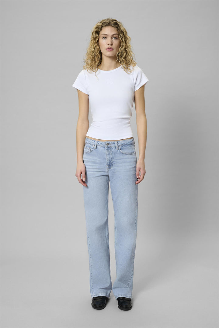 35 THE LOUIS 139 HIGH WIDE Y - Light Blue Wash