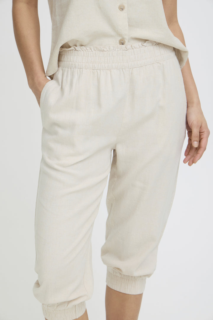 BYFALAKKA CAPRI PANTS - Rainy Day