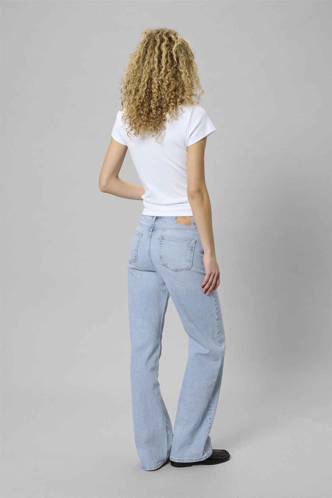 35 THE LOUIS 139 HIGH WIDE Y - Light Blue Wash