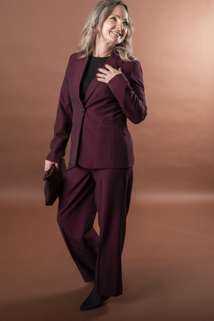 BYDANTA Classic Blazer 2 - Fig Melange