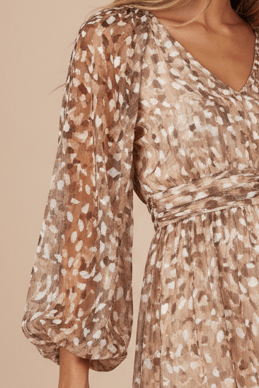 Fione Dress - Beige