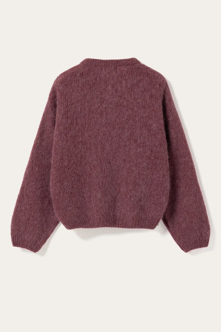 Kae Knit Cardigan - Rust