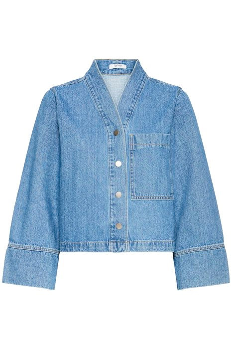 BYKACILA SHIRT - Mid Blue Denim