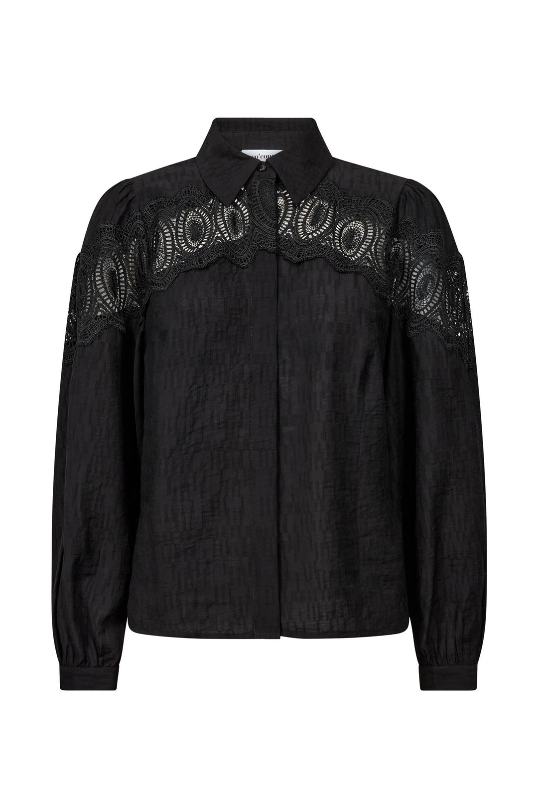 CorinneCC Lace Shirt - Black