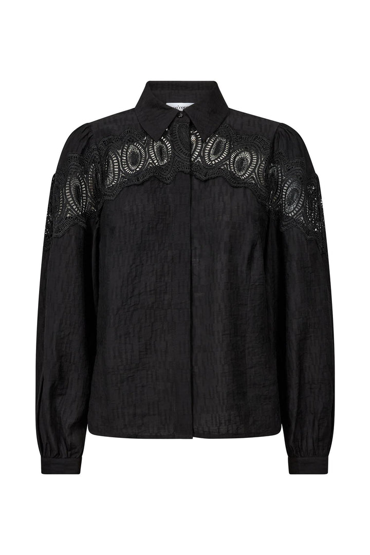 CorinneCC Lace Shirt - Black