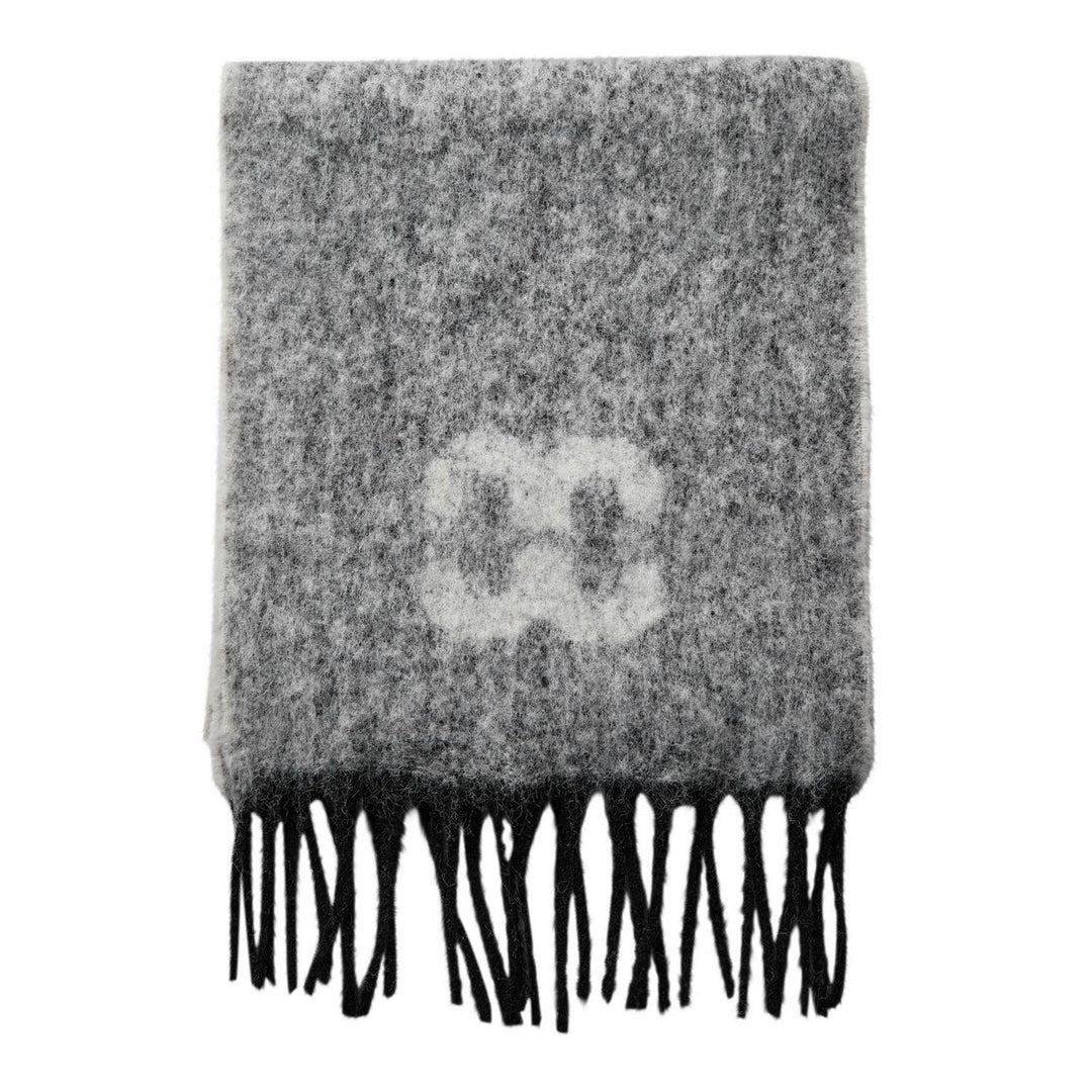 Harper Scarf Knit - Mid Grey