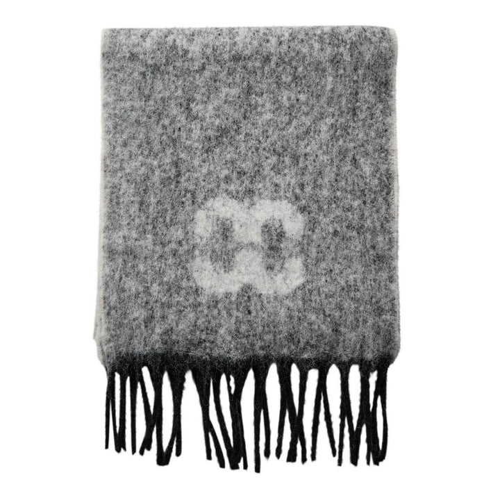 Harper Scarf Knit - Mid Grey