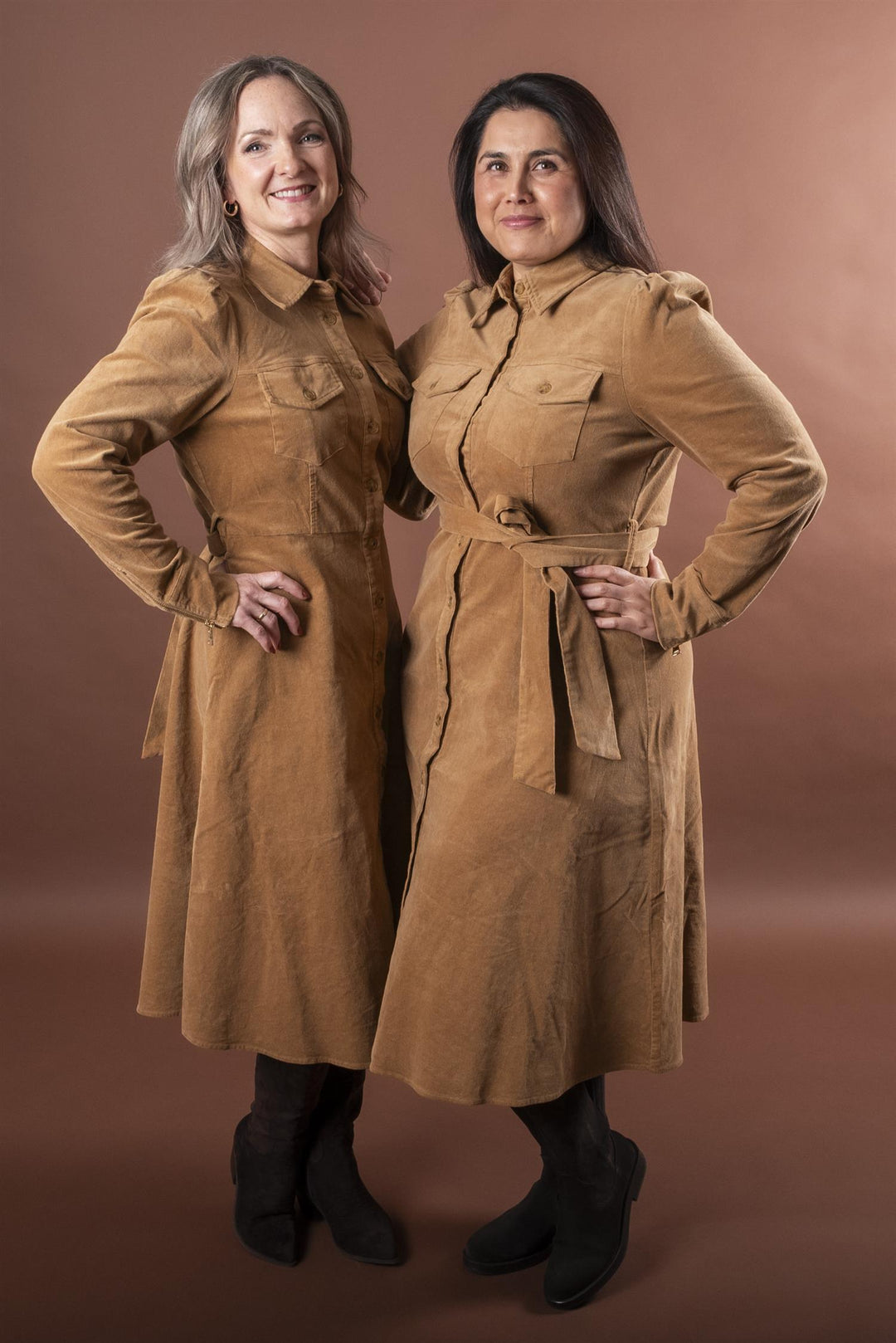 FiaGo Dress - Caramel