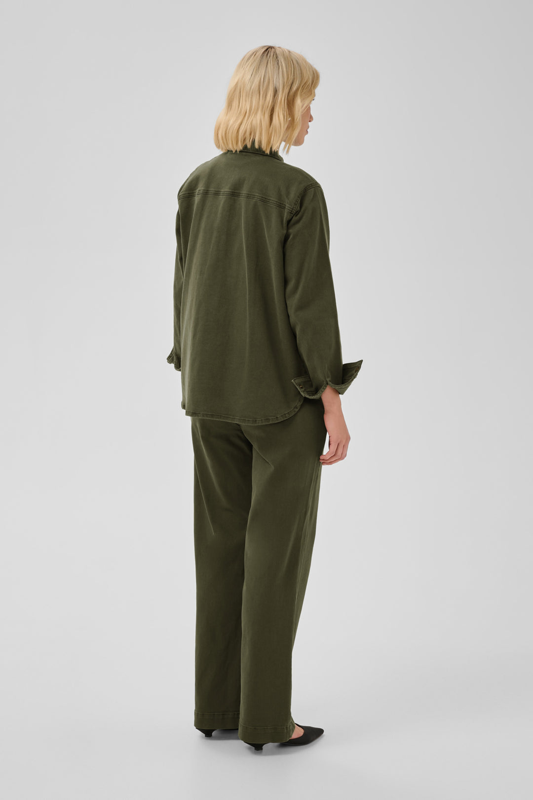 Linn Sofia 149 Shirt - Olive Night