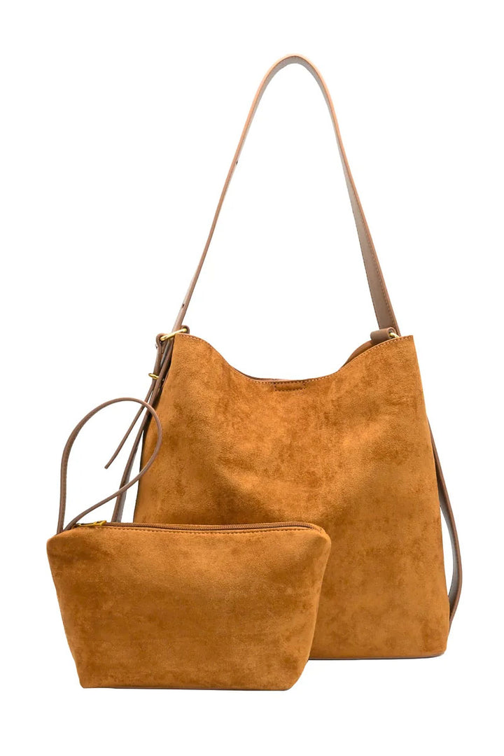 Karoline Bucketbag - Cognac