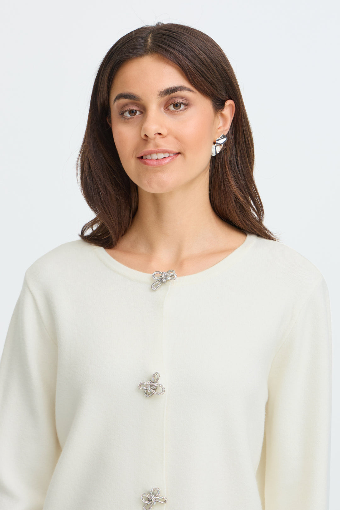 FRSALLY Cardigan - Whisper White