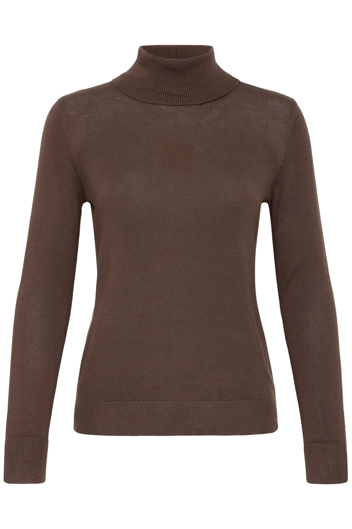 FRMARY Knit Polo - Hot fudge