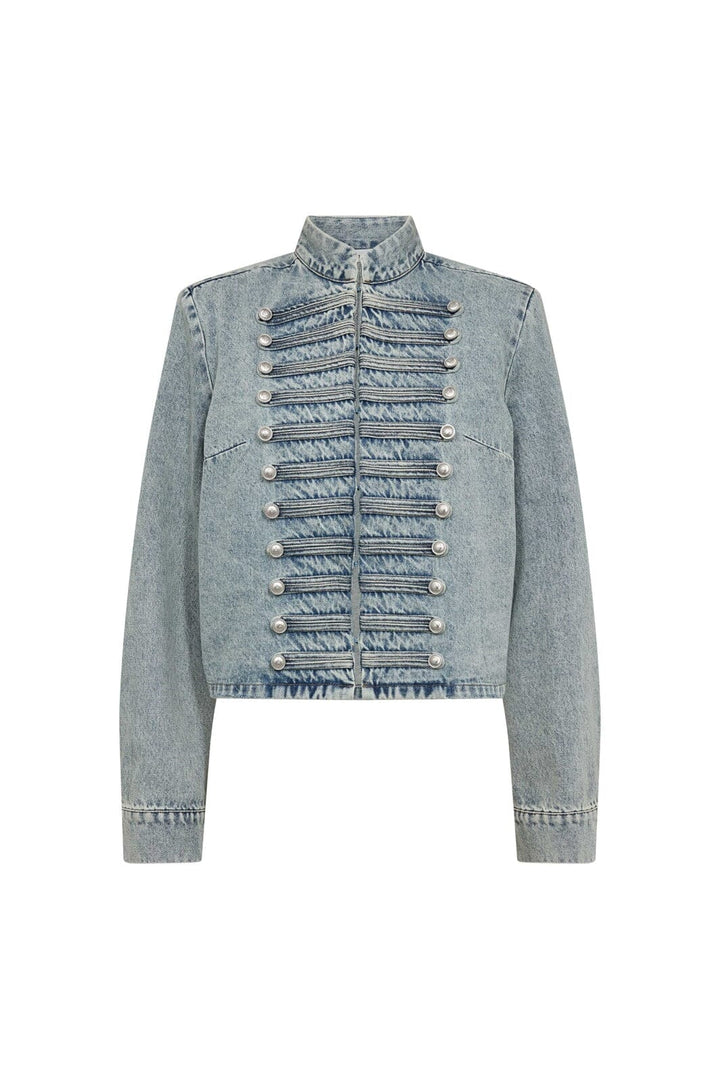 JacksonCC Officer Denim Jacket - Bleach denim