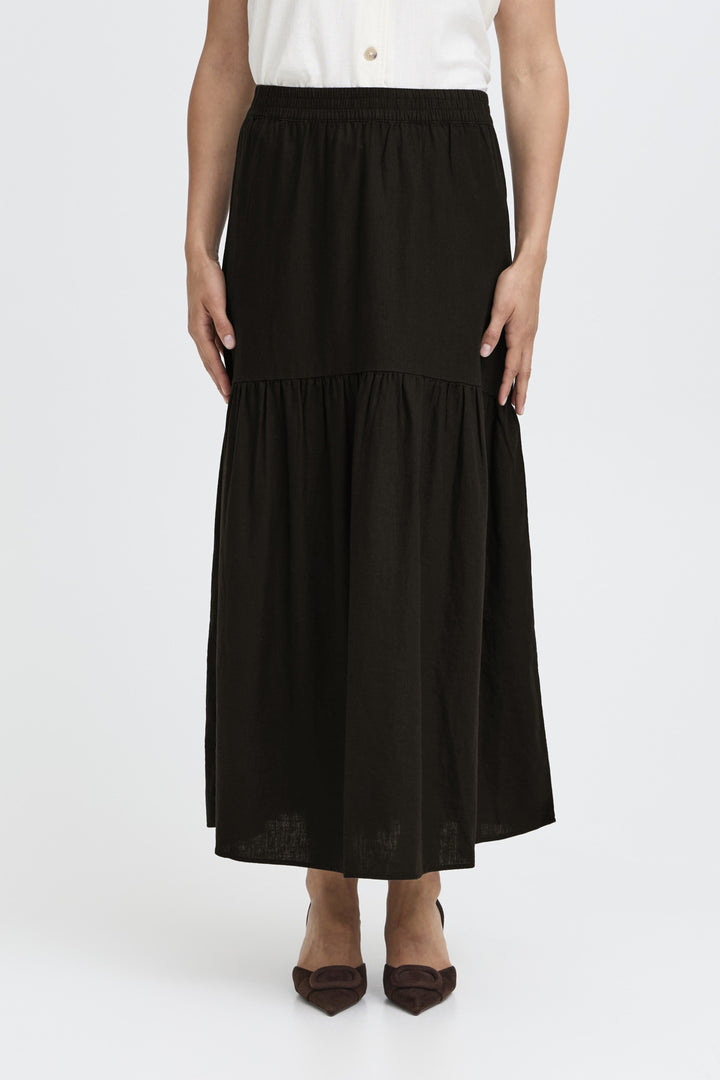 BYFALAKKA BOHO SKIRT - Meteorite