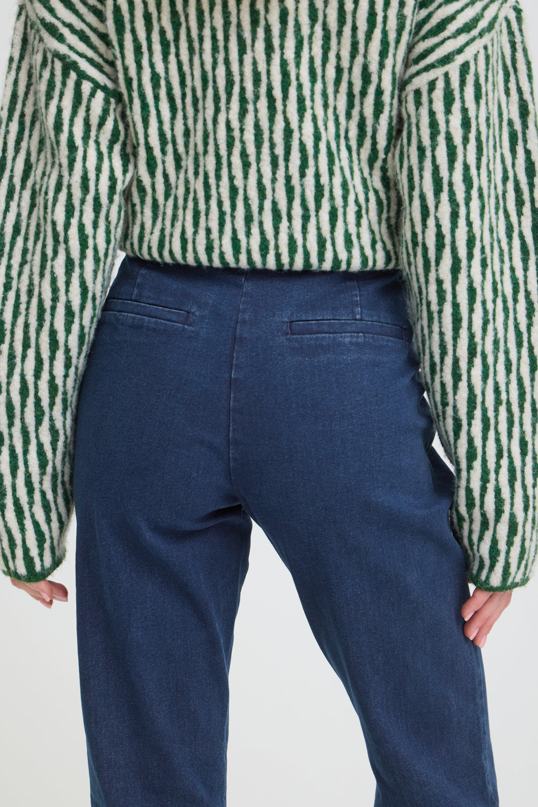 BYKAFKA DIXI STRAIGHT JEANS - Mid Blue Denim