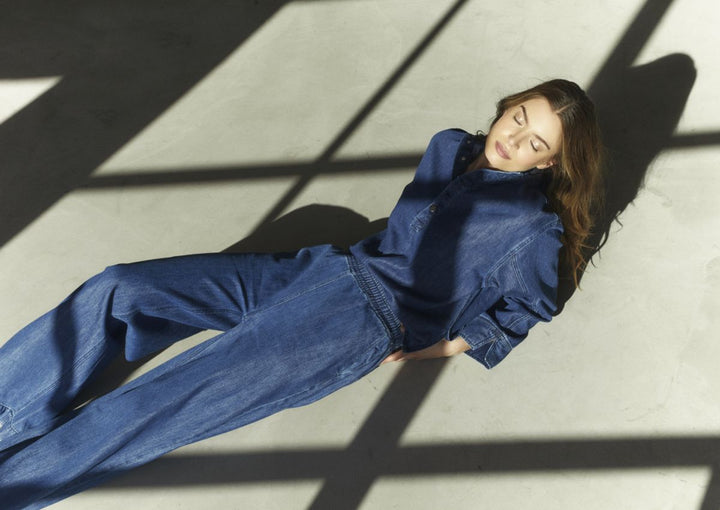 Azmina Denim Pant - DenimLue