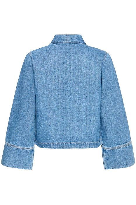 BYKACILA SHIRT - Mid Blue Denim