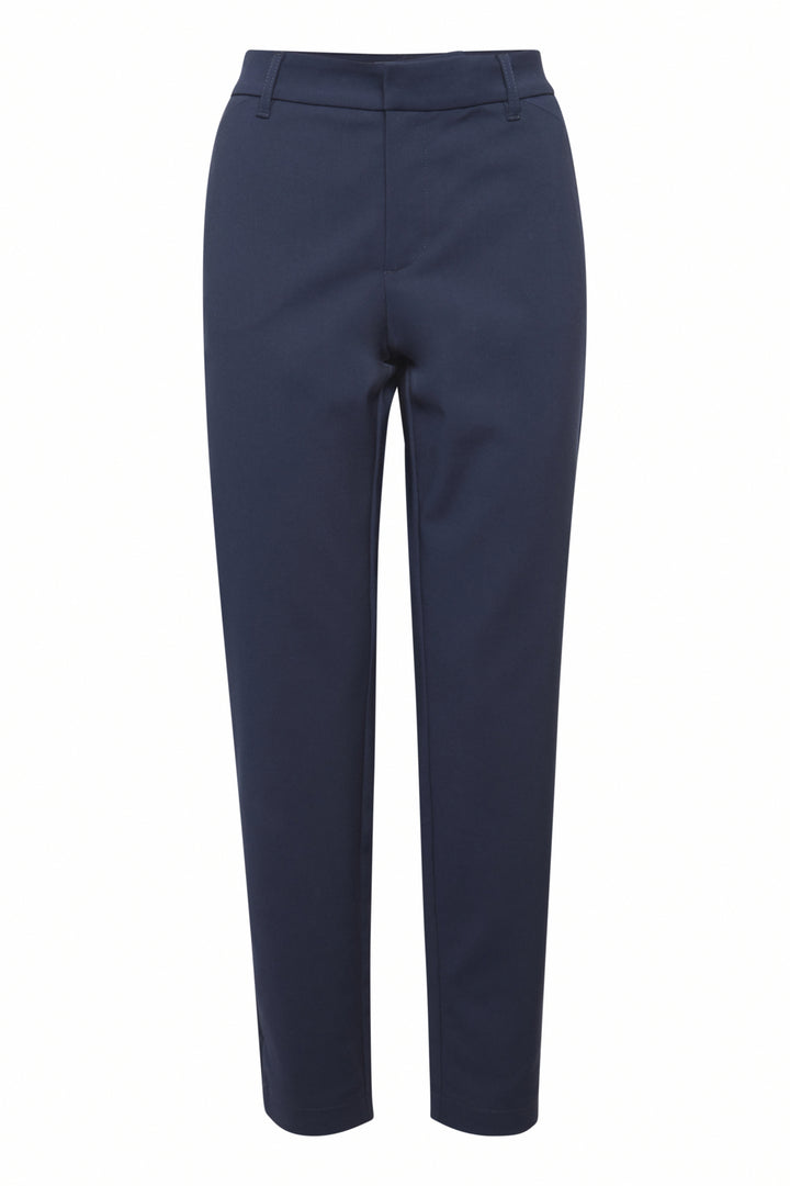 PZBINDY HighWaist Pant Ankl. Skinny Leg - Dark Sapphire