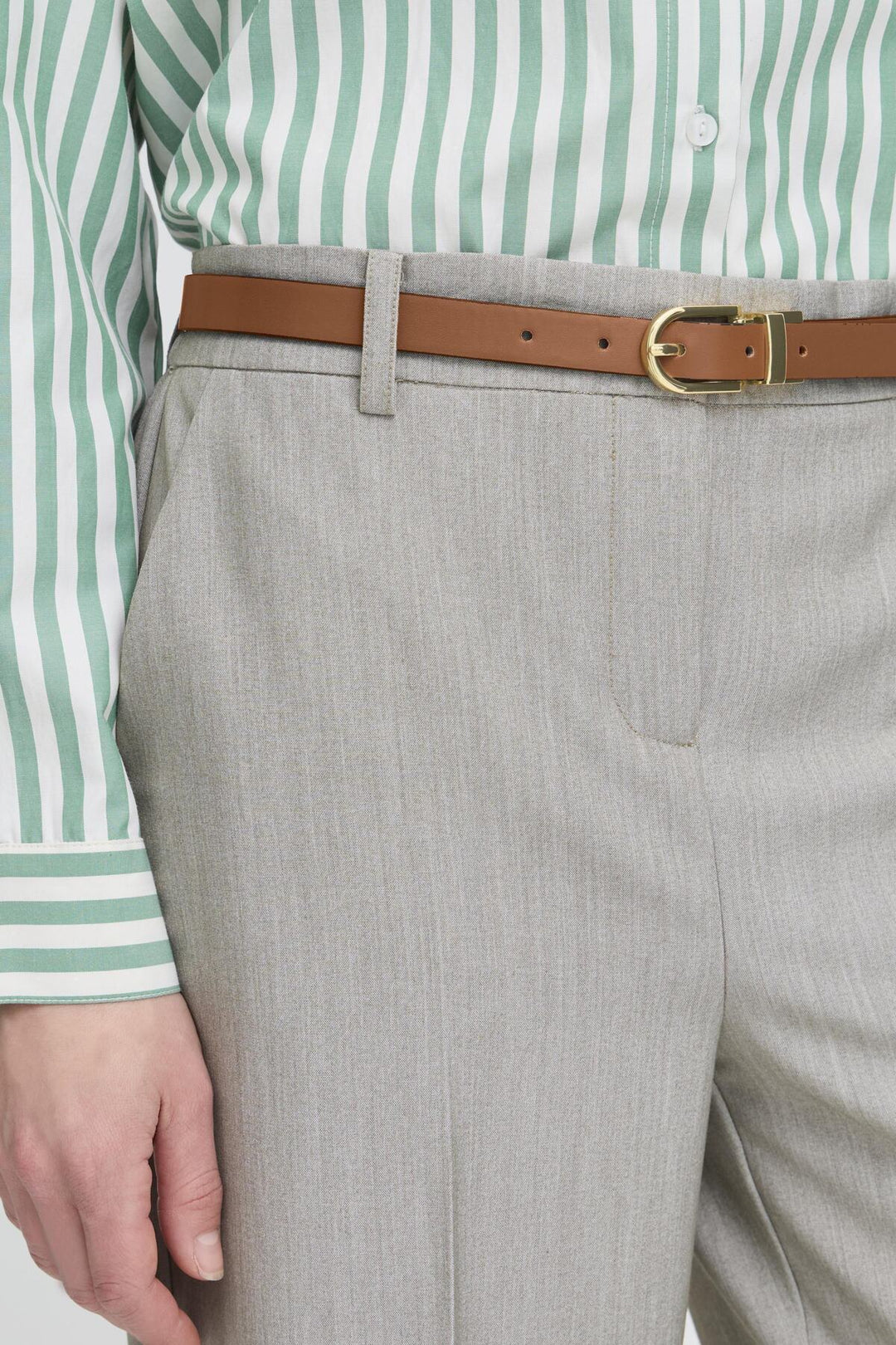 BYWESSY REVERSIBLE BELT - METEORITE/BROWN REVERSIBLE