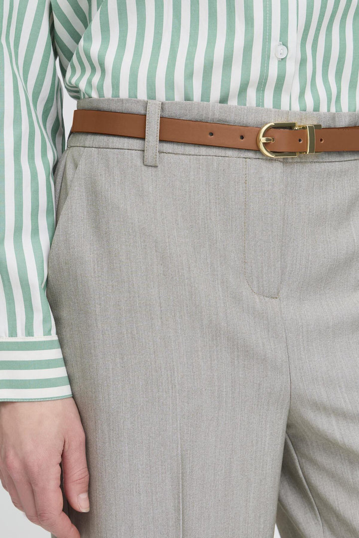 BYWESSY REVERSIBLE BELT - METEORITE/BROWN REVERSIBLE