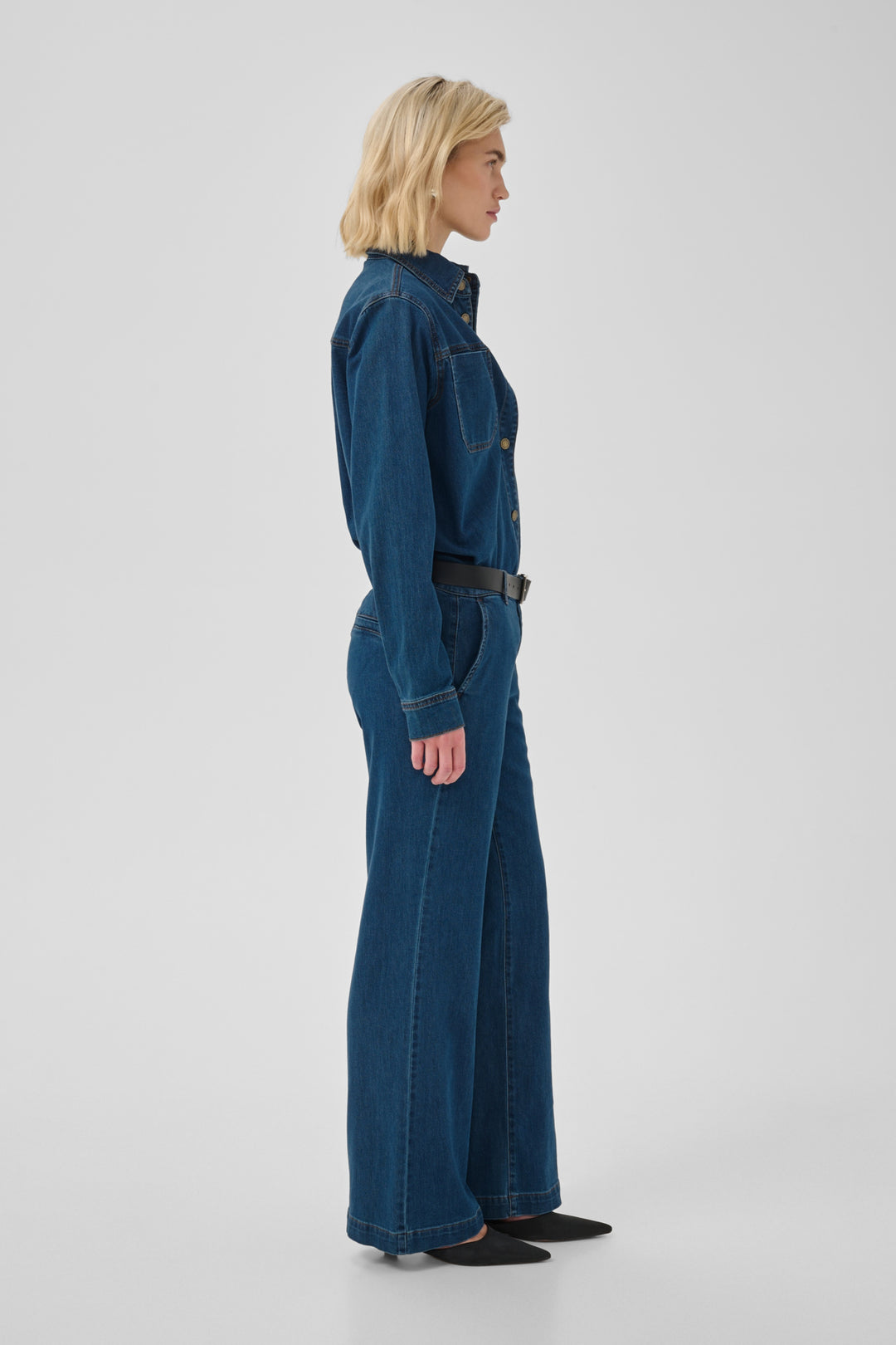 30 THE LARA 115 PANT - Medium Clear Blue Wash