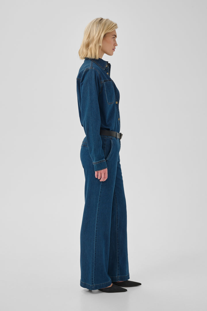 30 THE LARA 115 PANT - Medium Clear Blue Wash