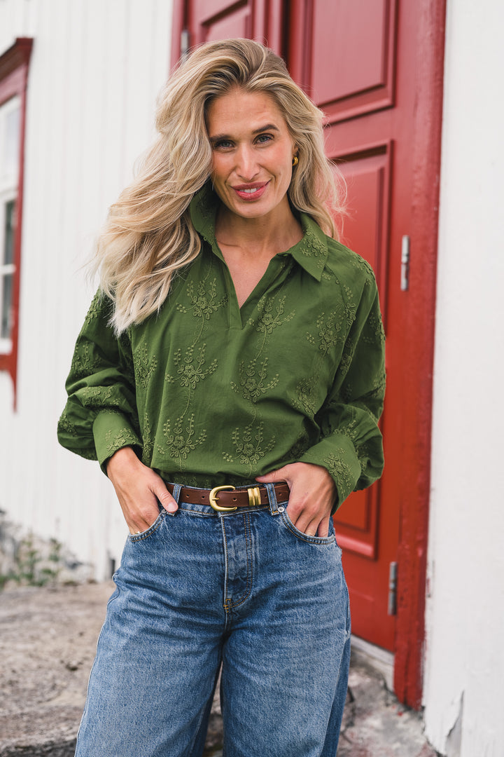 Camilla Top - Chive