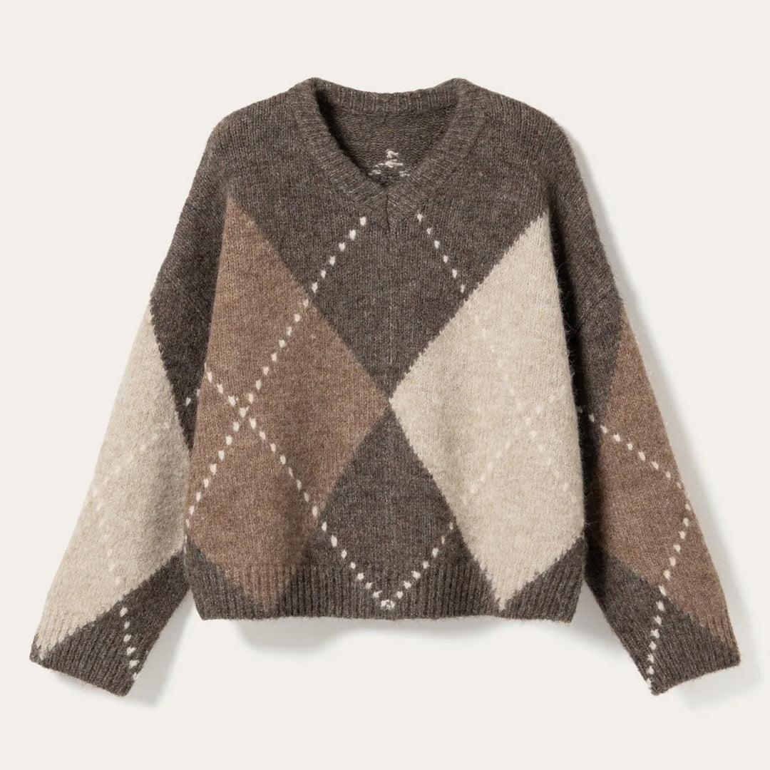 Lai Knit Pullover - Ash Brown Mix