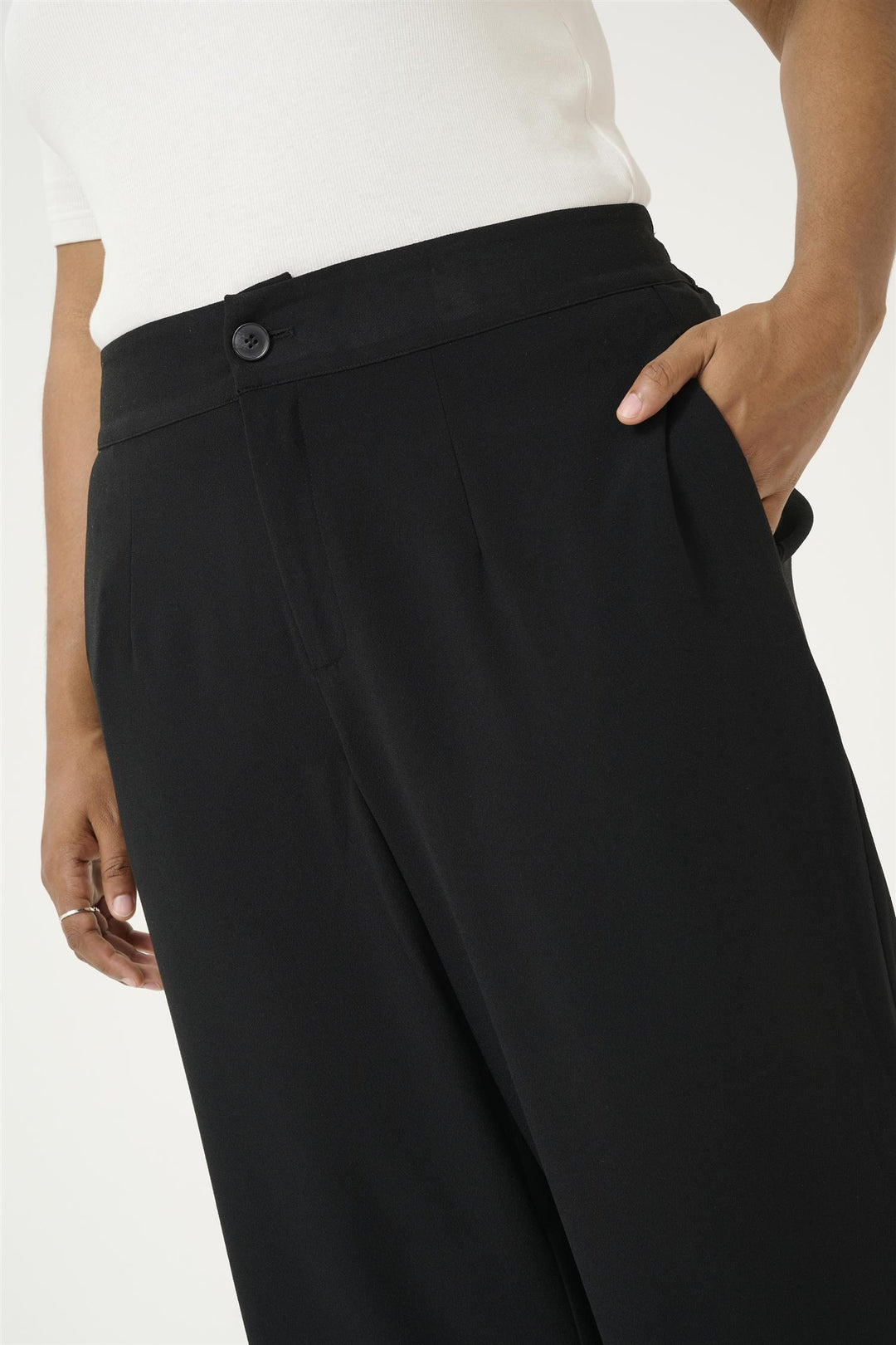 KCroxana Wide Pants - Black deep