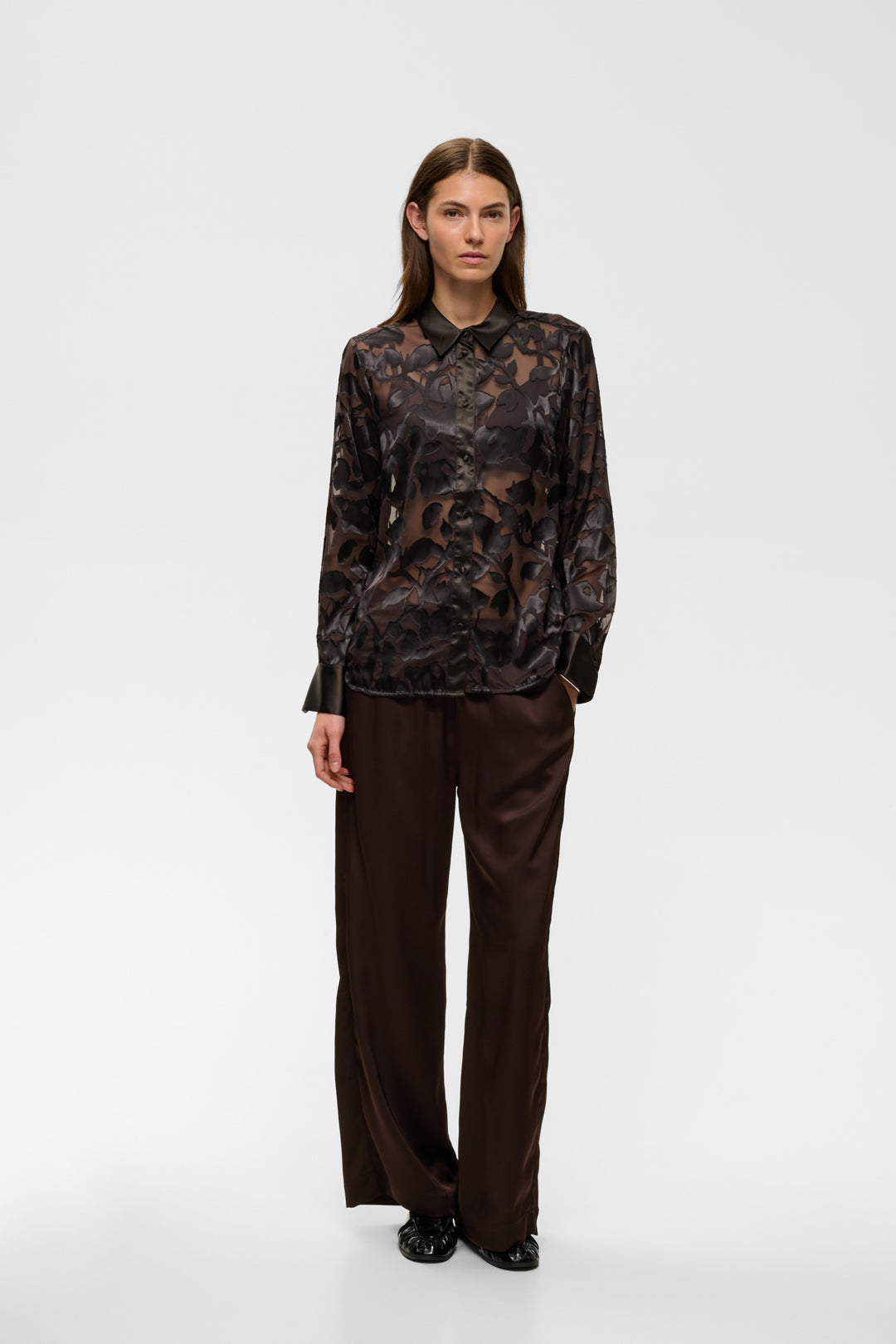 ORION SHIRT - Chocolate Brown