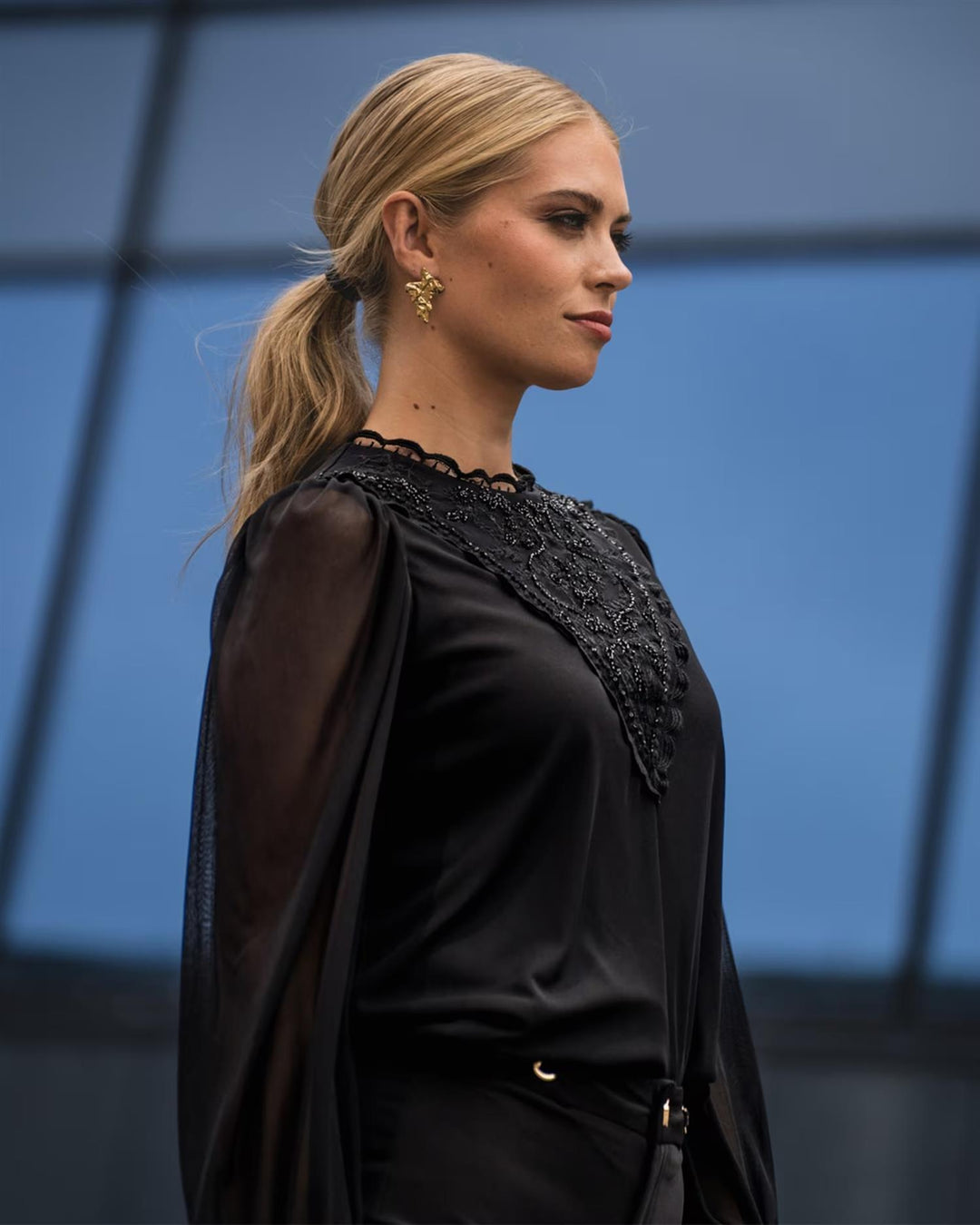 Paris Blouse - Black