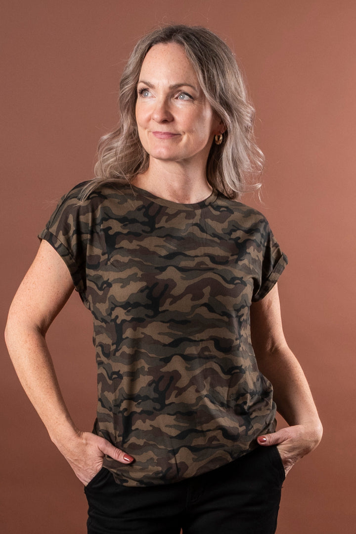 FRSEEN TEE 1 - BROWN, GREY, BLACK