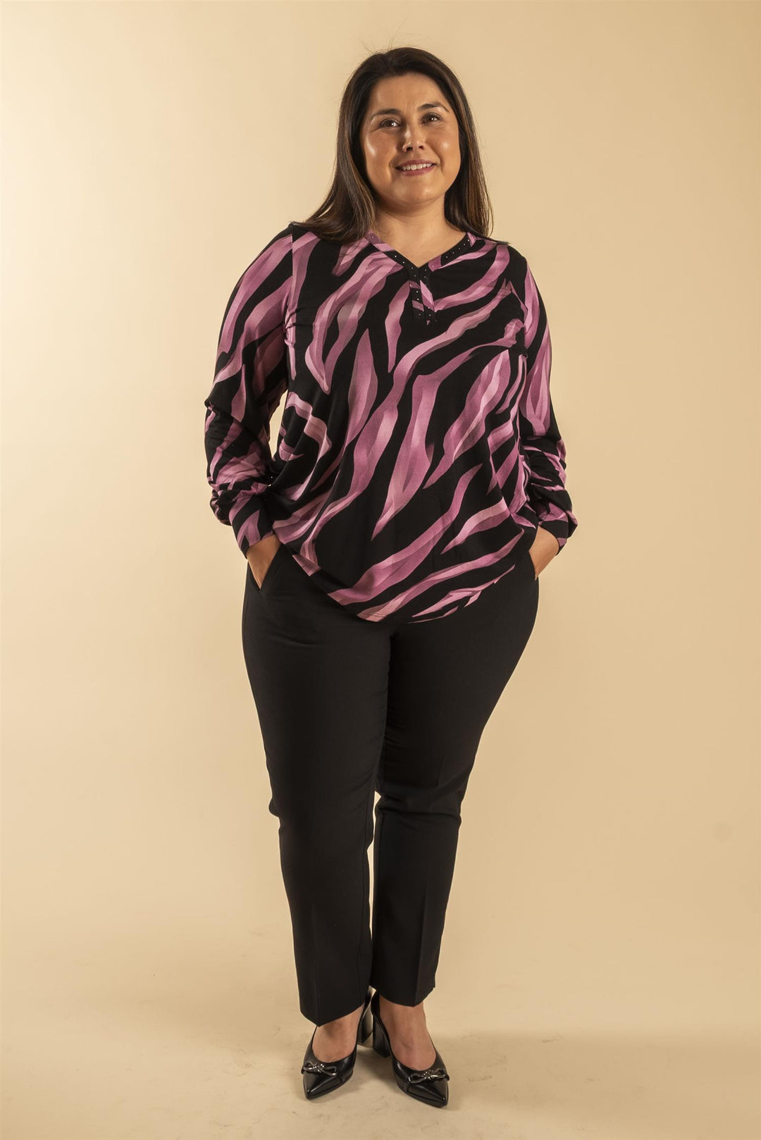 KCelia 7/8 Pants - Black Deep